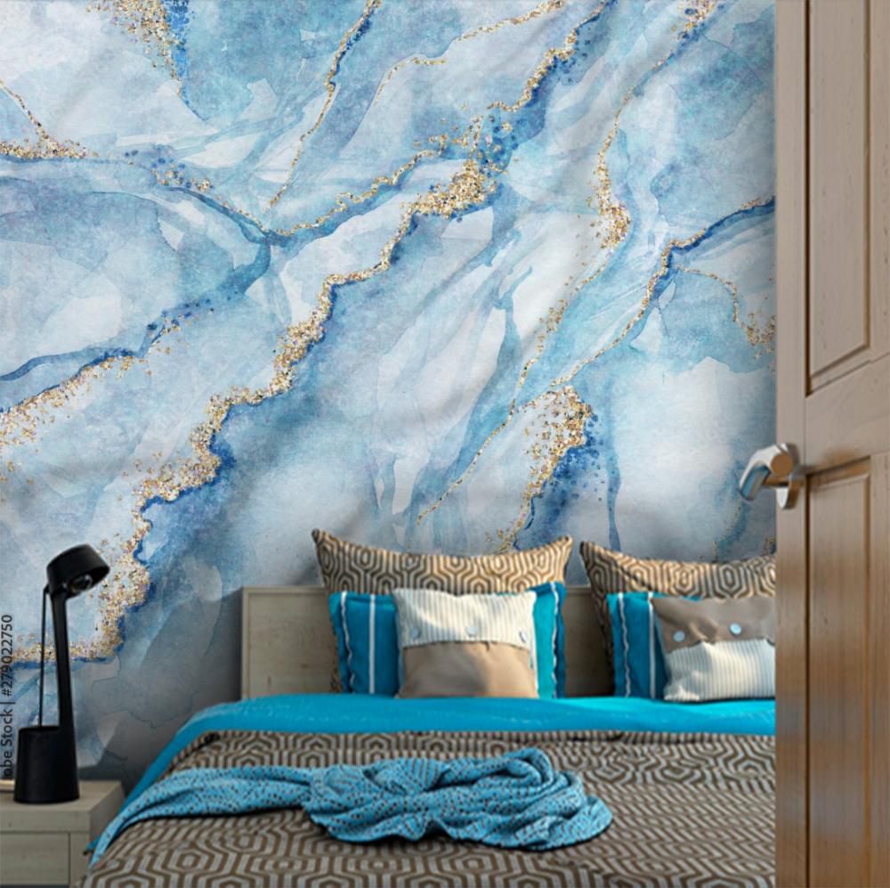 błęktiny marmur sypialnia